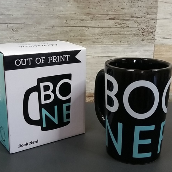 NIP Out of Print "Book Nerd" Mug - Picture 2 of 7